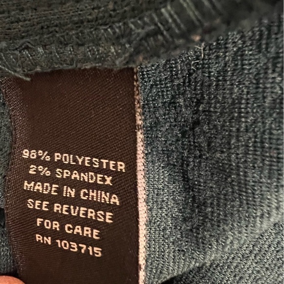 Sharagano Teal Cable Scuba Dress Size 8 - Picture 8 of 9